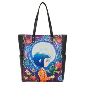 Loungefly Glow In The Dark Coraline Tote